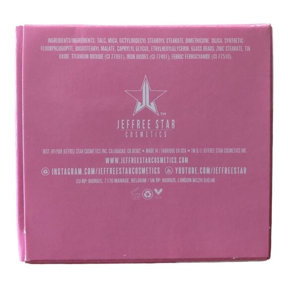 JEFFREE STAR COSMETICS NIB Artistry Single Eyeshadow STAR CREEK Metallic aqua - Picture 3 of 7